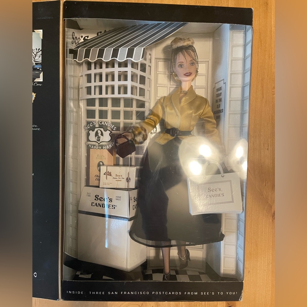 "I Left My Heart In San Francisco" Barbie - See’s Candies Special Edition - NIB